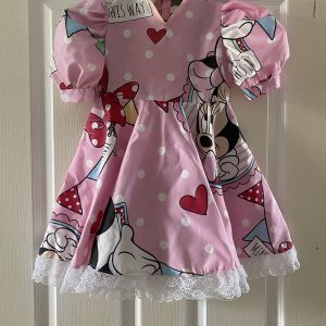 Recycled handmade girl's dress